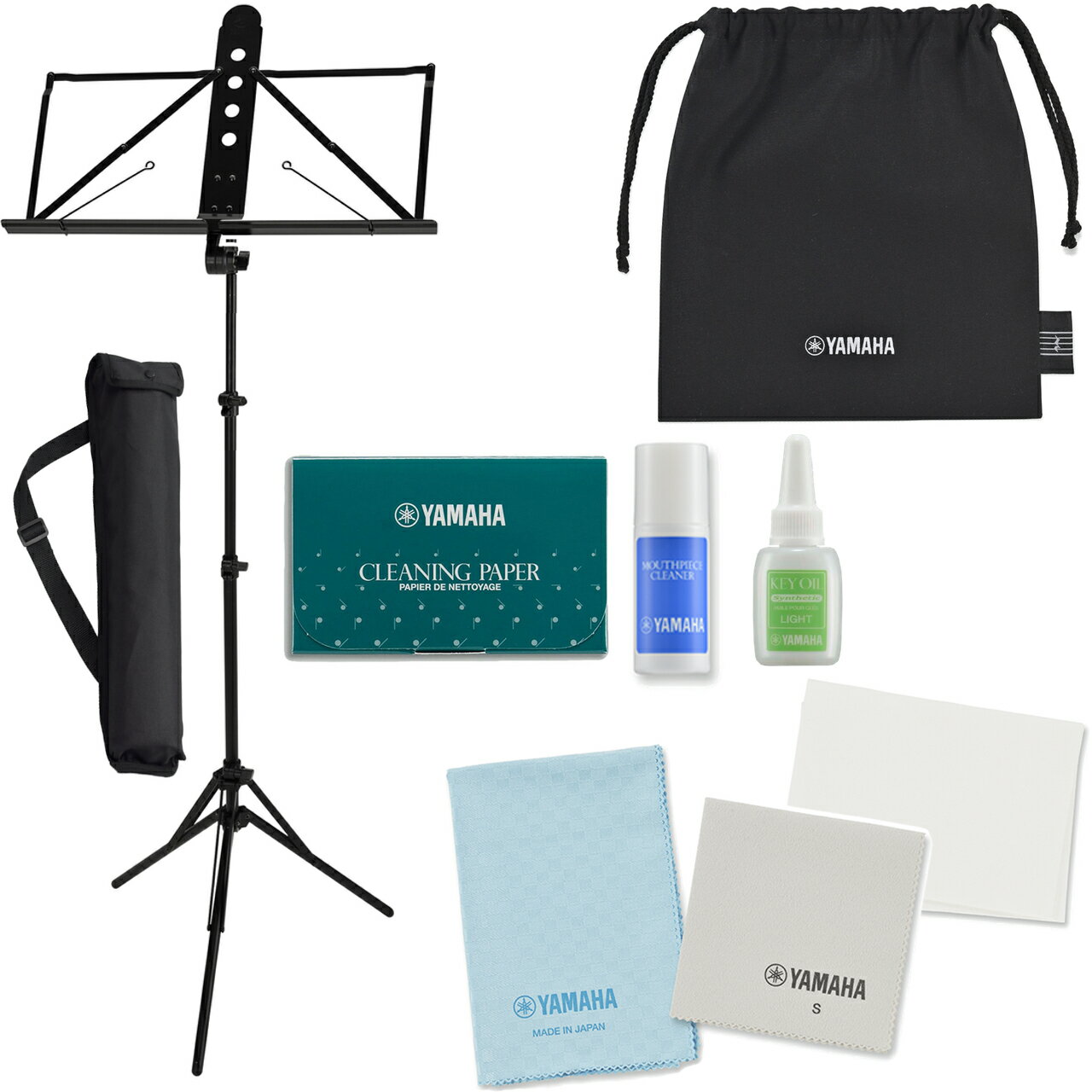 YAMAHA 야마하 KOSFL6 플루트 청소 세트 알루미늄 보면대 MS-260AL 추가 세트 R 이하는 대응 불가 홋카이도 오키나와 낙도 대금 상환
