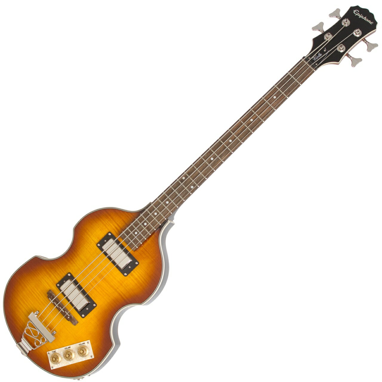 Epiphone エピフォン Viola Bass Vintage Sunburst バイオリンベース by ギブソン エレキベース ビオラベース【春特価！ピック20枚プレゼント 】