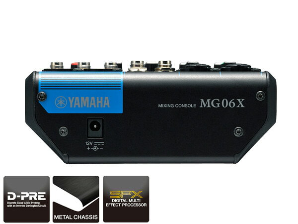 YAMAHA ��ޥ� MG06X �� ���ʥ����ߥ����� ���ե�������ܡ�2��27���������߸ˤ��� ��
