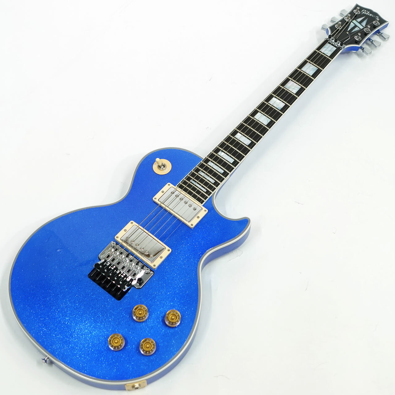 Gibson Custom Shop Les Paul Axcess Custom Floyd Rose Light Blue Sparkle Gloss カスタムショップ レスポール・アクセス CS502291