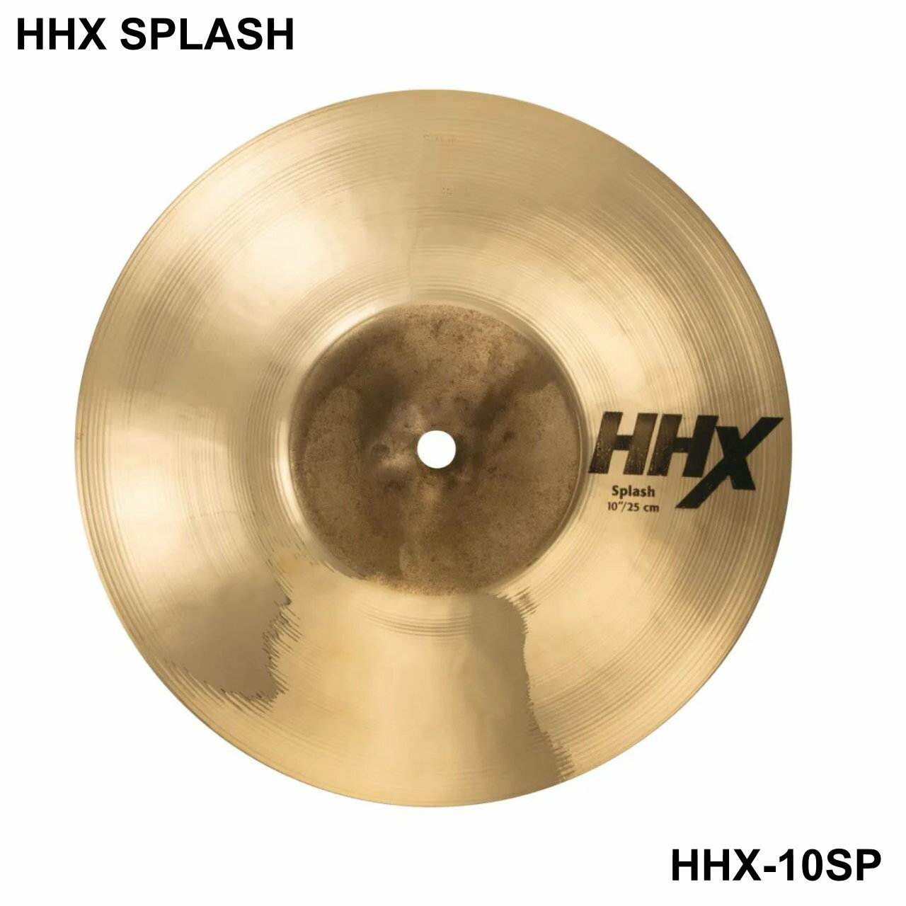 Sabian - SABIAN セイビアン HHX SPLASH HHX-10SP【HHX-10SP】【 5月11日時点メーカー在庫あり 】 ドラム シンバル スプラッシュ
