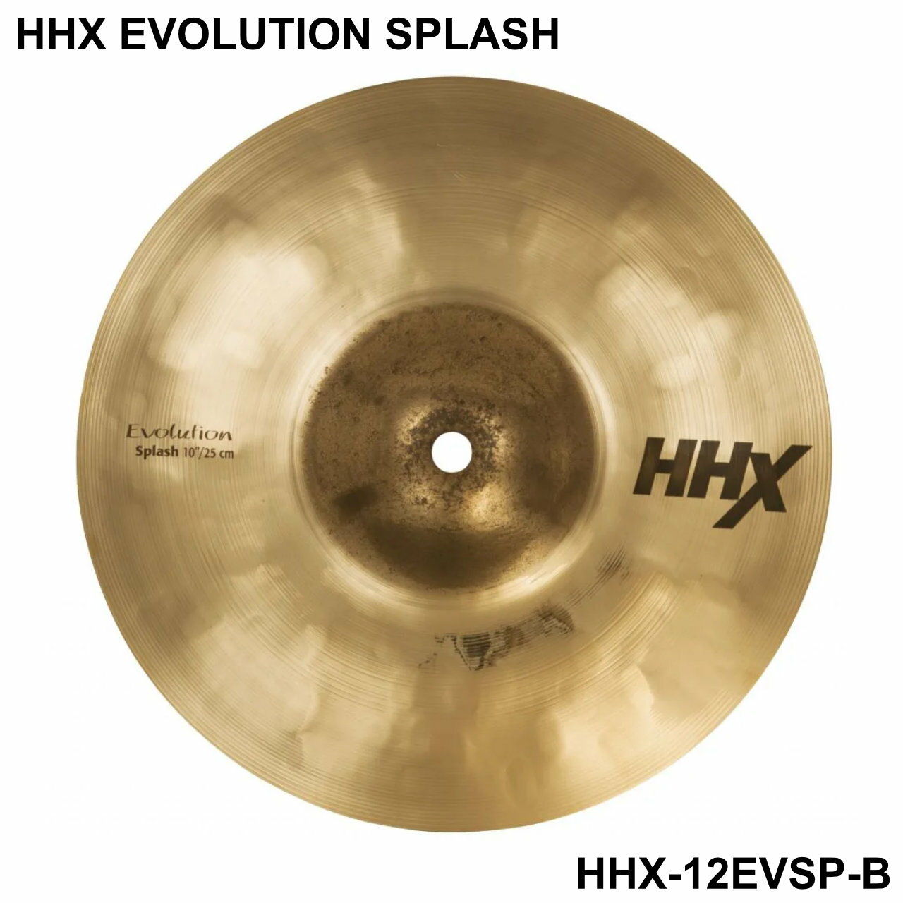 Other - SABIAN セイビアン HHX EVOLUTION SPLASH HHX-12EVSP-B【HHX-12EVSP-B】【 5月11日時点メーカー在庫あり 】 ドラム シンバル スプラッシュ