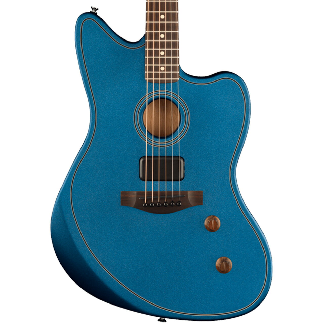 Fender フェンダー FSR Limited Edition Acoustasonic Standard Jazzmaster Lake Placid Blue アコースタソニック・スタンダード・ジャズマスター エレアコ