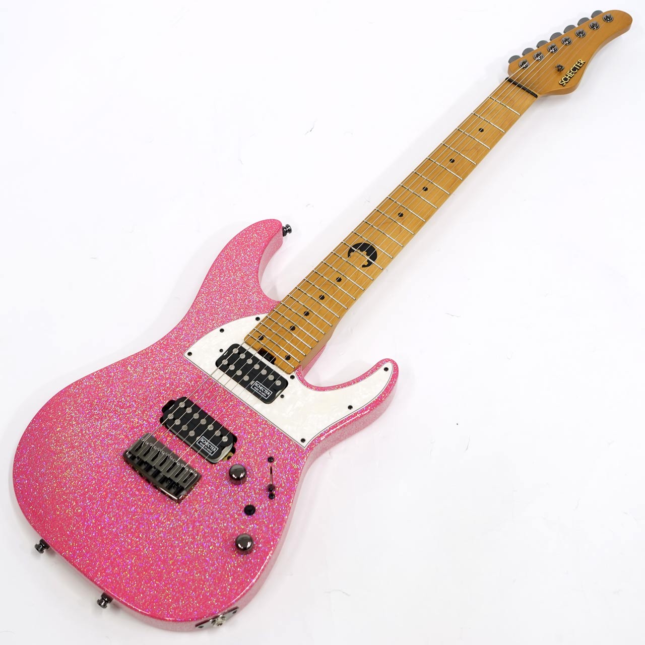 SCHECTER シェクター AC-EX-7-AveMujica/Mortis/SIG 日本製 フルスペック・シリーズ モーティス 若葉 睦 モデル BanG Dream! Full Spec Series