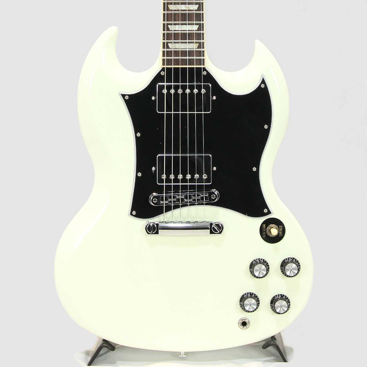 maison SG ギター　カスタム品　エレキギター　ホワイト　中古 楽天市場】gibson sg custom whiteの通販