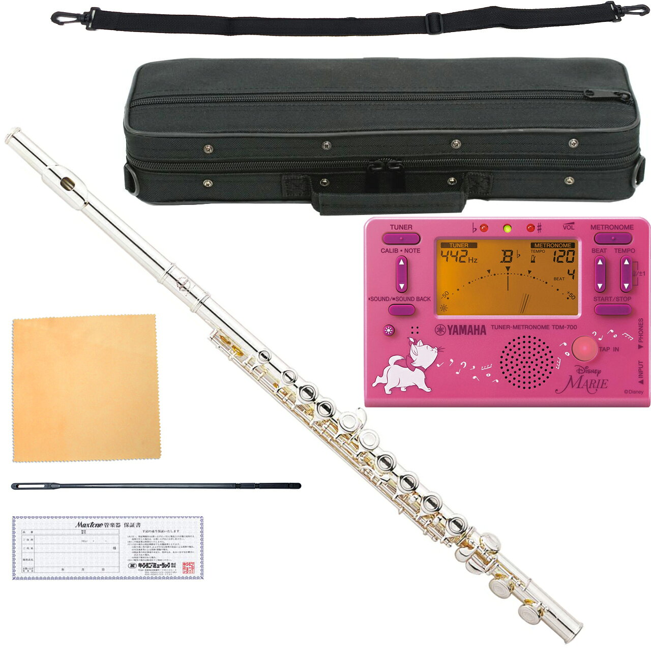MAXTONE マックストーン フルート TF-40S 銀メッキ TDM-700DMRE マリーちゃん ディ...