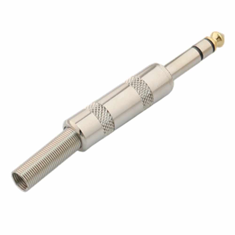 JEUME (ジューム) ◆ JPM603S ◆ 6.3mm&Phi; 3Pステレオフォーンプラグ［ 商品説明 ］ ケーブル取付用の金属製6.3mm 3P標準ステレオフォーンプラグ（TRSプラグ）です。 &nbsp; ギターシールドやスピーカーケーブルに使用できる、ケーブル取付用の6.3mm&Phi; 3P標準ステレオフォーンプラグ（TRSプラグ）です。 &nbsp; 耐久性に配慮した金属製ハウジングを採用し、スプリング使用時外径最大7.3mm&Phi;までのケーブルに対応。 &nbsp; チップ部分には金メッキ処理を施しています。 &nbsp; 内部には端子を保護するチューブを備え、ケーブルを保護・保持する特殊なスプリング構造を採用しています。 &nbsp;［ 仕様 ］ 形式 6.3mmステレオフォーンプラグ（オス） &nbsp;　