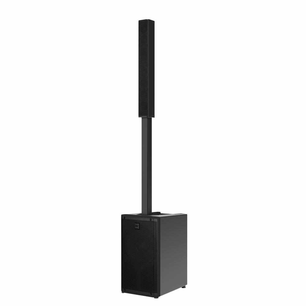 《&nbsp;アクティブ3ウェイポータブルコラムスピーカー&nbsp;》 ◆ RCF ( アールシーエフ )EVOX J9 アクティブ3ウェイポータブルコラムスピーカー［ 商品説明 ］ アクティブ3ウェイポータブルコラムシステムEVOX J9は、コンパクトな筐体で最大限の明瞭度と出力パワーを実現します。 1.75&rdquo; コンプレッションドライバーと120&deg;&times;40&deg;のTrue Resistive Waveguideの組み合わせにより、広く一定なカバレッジを提供します。 また、6基の3&rdquo; フルレンジトランスデューサーとバスレフエンクロージャーに搭載の高出力12&rdquo; ウーファーにより、 鮮やかな中域と深みのある引き締まった低域を届けます。 2100Wの内蔵デュアルチャンネルクラスDアンプで駆動し、最大130dB SPLの高出力も実現しています。 過酷なツアーに耐えうる技術をシンプルでミニマムなデザインに詰め込み、設置も簡単な本機は、DJ、バンドなどのパフォーマーに最適です。 &nbsp;■電源仕様・EVOX J9：平行3ピン電源［ 主な仕様 ］ ■ 130 dB 最大 SPL ■ 2100 W クラスD アンプ，内蔵DSP ■ 1.75&rdquo; ネオジムコンプレッションドライバー，120&deg;&times;40&deg; True Resistive Waveguide ■ 6 &times; 3&rdquo; フルレンジネオジムトランスデューサー ■ 12&rdquo; 高出力ウーファー ■ 優れたカバレッジと明瞭度 ■ 複合材製のキャビネット，アルミニウム製のスタンドマウント ■ シンプルでミニマムなデザイン ■ 上部コラムアレイを収納するパッド入り運搬用バッグ付属 &nbsp; ［ 仕様 ］ ◆ 音響仕様 周波数特性 ：40 Hz ? 20 kHz 最大 SPL @ 1m ：130 dB 水平カバー角 ：120&deg; 垂直カバー角 ：40&deg; ◆トランスデューサー HF ：1&times;0.75&rdquo; ネオジム，1.75&rdquo; ボイスコイル Full-Range Array ：6&times;3.0&rdquo; ネオジム，1.0&rdquo; ボイスコイル LF ：1&times;12&rdquo;，2.5&rdquo; ボイスコイル ◆入出力部 入力信号 ：バランス / アンバランス 入力端子 ：コンボ XLR/Jack 出力端子 ：XLR 入力感度 ：-2 dBu / +4 dBu ◆プロセッサー部 クロスオーバ—周波数 ：200 Hz / 1800 Hz 保護回路 ：熱保護，RMS リミッター ：ソフトリミッター コントロール ：ボリューム，プリセット（LINEAR/LIVE，CLUB，VOICE） ◆電源部 トータルパワー ：2100 W Peak 高周波数 ：700 W Peak 低周波数 ：1400 W Peak 冷却 ：対流方式 接続 ：VDE 規格準拠 ◆物理特性 キャビネット/ケース素材 ：ポリプロピレン複合材 ハンドル ：天面 &times; 1 ポールマウント / キャップ ：可能（クイックフィットソケット） グリル ：スチール カラー ：黒, 白（RAL 9003） ◆サイズ 寸法（H&times;W&times;D） ：2080.1 &times; 350 &times; 462.6 mm（同梱ポール使用時） 質量 ：28.3 kg &nbsp;　