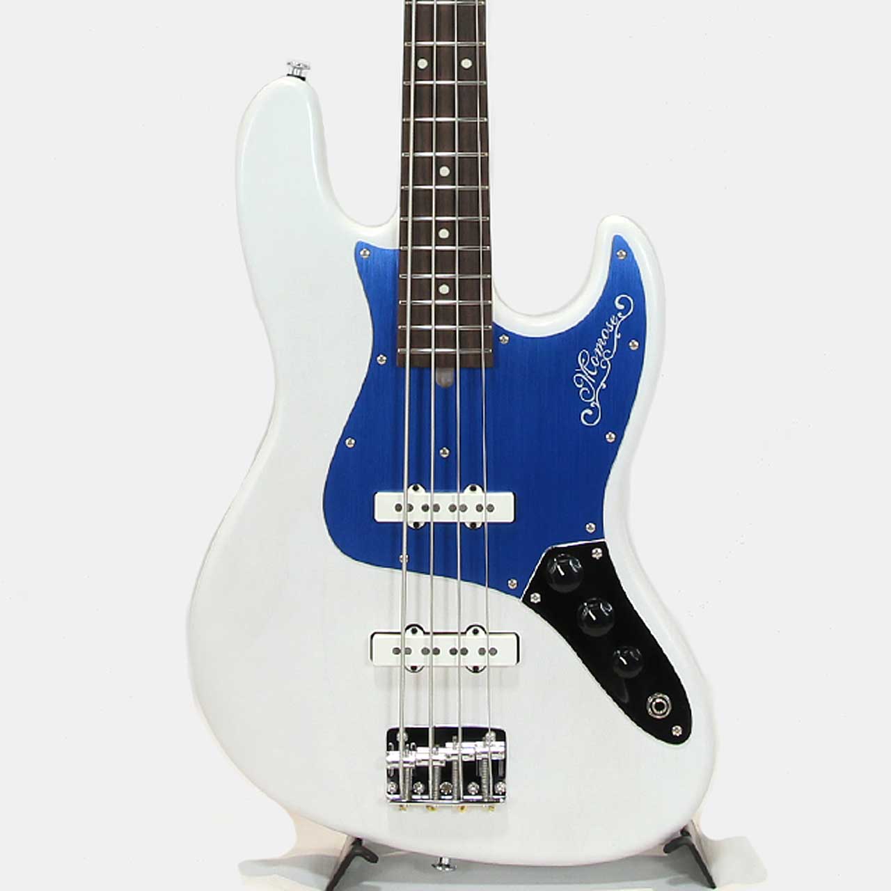 momose モモセ MJ1-ADZ-BL/R WH/OIL-MH 国産 エレキベース 2026 限定仕様