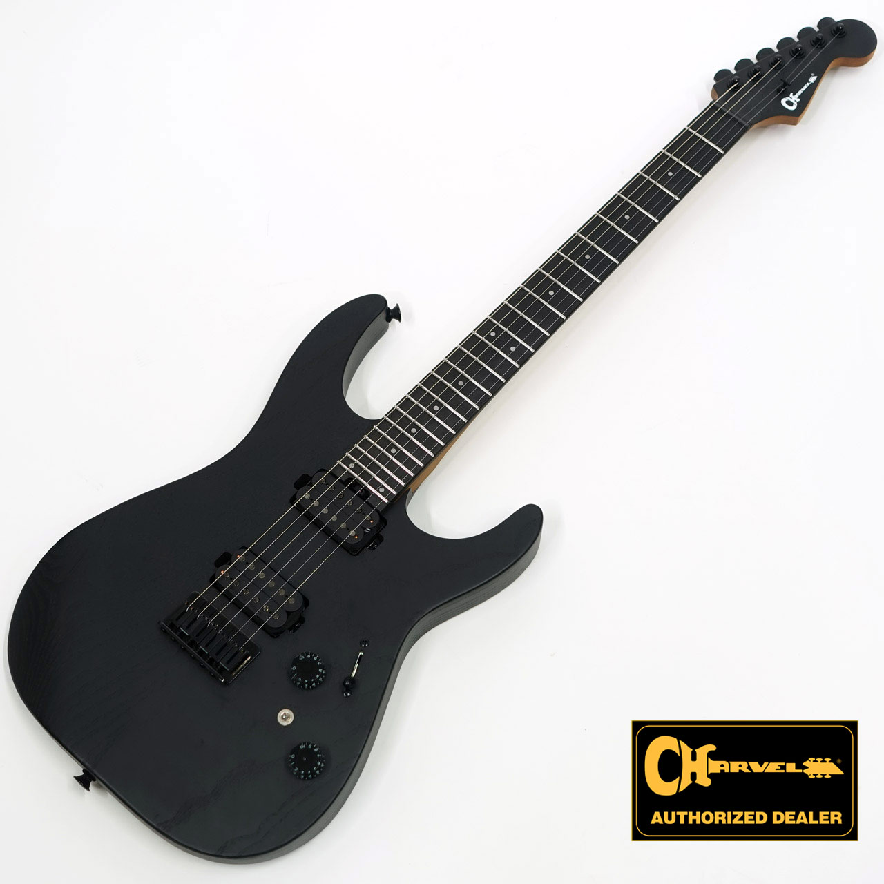 Charvel シャーベル Pro-Mod Plus Dinky DK24 HH HT EB Black Ash ディンキー エレキギター プロモッド・プラス