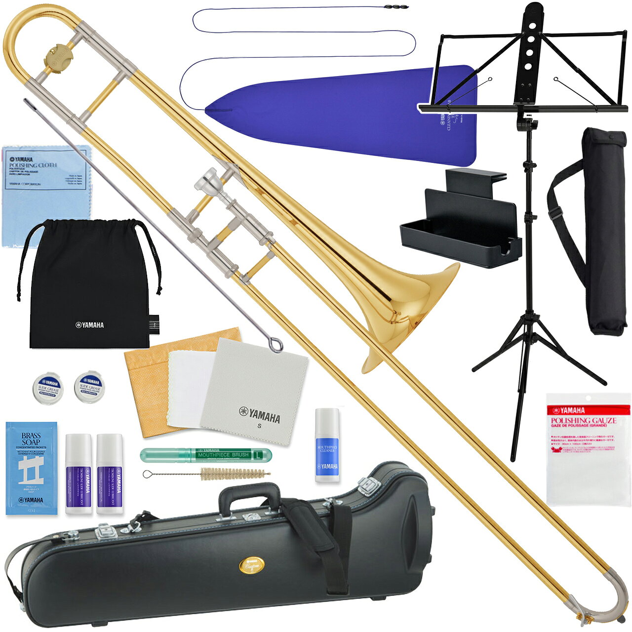YAMAHA ヤマハ 5年保証対象 YSL-891Z テナートロンボーン イエローブラス 細管 Tenor Trombones セットJ　以下対応不可 北海道 沖縄 離島 代引き