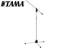 《 ブームスタンド 》マイクスタンド (^_^)v ◆ TAMA ( タマ )&nbsp; Boom Stand&nbsp; MS205［ 商品説明 ］ ブーム部のロックがしっかりしているという事で 人気のブームスタンドです。リーズナブルな価格ながら、耐久性、操作性に優れたブームタイプのマイクスタンド。レコーディング、ライヴ等様々なマイキング状況に対応出来る 汎用性の高いモデルです。［ 特徴 ］ ◆ Boom Tilter : ブームホルダーは2ピース構造となっている為、長時間の仕様でラバーワッシャーが磨耗しても、より長く固定力を維持することが出来ます。また、ティルターとパイプの連結部分は、使用中の緩みや破損を防止する専用設計を採用しています。 ◆ Grip : 軽い力で固定でき、手の平に馴染むデザイン。パイプ下端にはラバースペーサーを挿入してある為、緩めた時に上段パイプが急に落ちても手を挟まない構造です。 ◆ Die-Cast Base : ナイロンブッシュで下段を固定する構造で、よりスムーズなセットアップとティアダウンを実現。三脚の取付部は鉄製のボルト&amp;ナットで固定している為耐久性も抜群です。 ◆ Rubber Cap ( Microphone Stand ) : 床面にフィットし振動を拾いにくい構造。 ■ホルダーを取り付けるネジピッチは 3/8インチ (AKGピッチ)ですが、5/8インチ（SHUREピッチ）に変換する変換ネジが付属しています。 &nbsp;［ 仕様 ］ ◆ 品番 MS205 ◆ タイプ ブーム ◆ ブームの長さ 830mm ◆ 高さ(Min-Max） 960 -1600mm ◆ 重量 3.2kg ◆ カラー &nbsp; クローム ◆ 備考 - &nbsp;