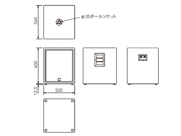 JBL ( ジェイビーエル ) JRX218S (1本) ◆ サブウーファー スピーカーシステム ［ JRX200 series ］ 2