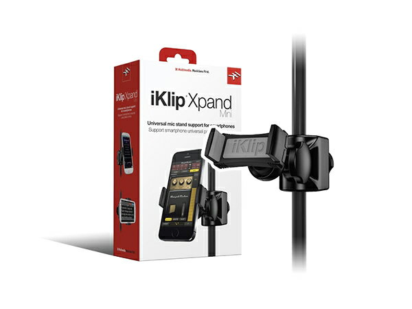 IK Multimedia ( アイケーマルチメディア ) iKlip Xpand Mini ◆【日本正規代理店品】【IKIKXMZ111】【納期未定 取り寄せ商品 】 ◆【iPhone】 【スマートフォン】【DTM】【DAW】