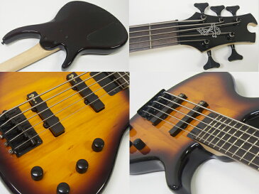 Epiphone ( エピフォン ) Toby Deluxe V(VS)【by ギブソン トバイアス 5弦 ベース 】【冬限定特価! 】