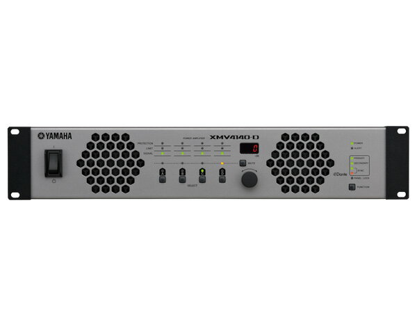YAMAHA ヤマハ XMV4140-D ◆ パワーアンプ ( ハイ・ロー兼用 ) ・4チャンネルモデル【6月23日時点、在庫あり 】 ［ XMV series ］