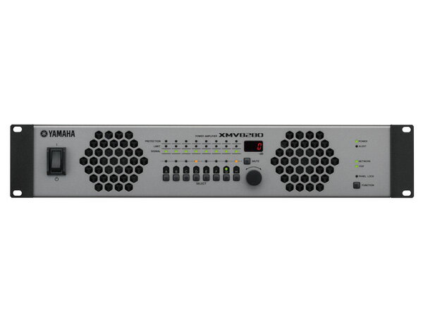 YAMAHA ヤマハ XMV8280 ◆ パワーアンプ ( ハイ・ロー兼用 ) ・8チャンネルモデル【6月23日時点、在庫あり 】 ［ XMV series ］