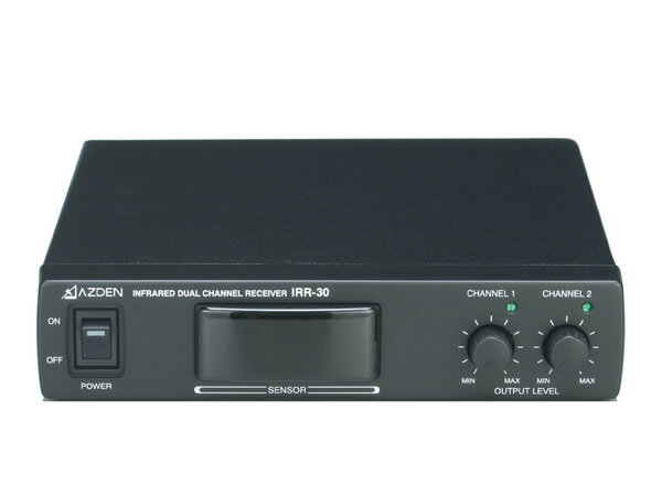 AZDEN ( アツデン ) IRR-30 ◆ 2ch赤外線ワイヤレスシステム ［ ワイヤレスシステム 関連商品 ］