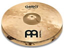 Meinl マイネル CC14EMH-B(PAIR) Classics Custom Extreme Metal ハイハット【CC14EMH-B】【 8月25日時点メーカー在庫あり 】 定番 スタジオ ライブハウス コスパ|詳細画像