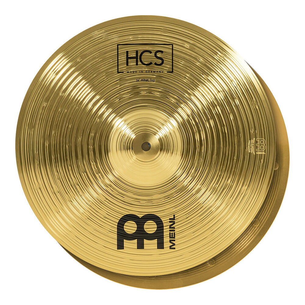 Meinl ( マイネル ) HCS シリーズ ハイハットシンバル 14