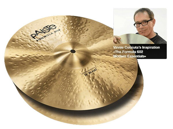 Paiste ( ѥ ) FORMULA 602 MODREN ESSENTIALS HI-HAT 14