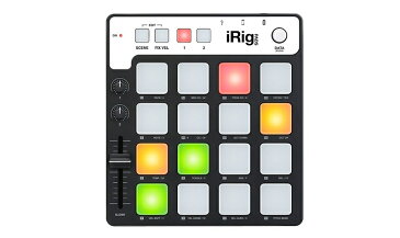 IK MULTIMEDIA iRig Pads ◆【日本正規代理店品】【納期未定 取り寄せ商品／納期数ヶ月以上】 ◆【送料無料】【MIDIコントロール】【iPad】【iPhone】【PC MAC】【DTM】【DAW】