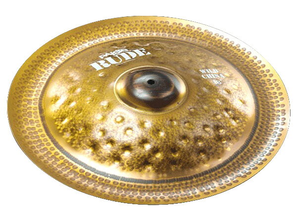 Paiste パイステ RUDE WILD CHINA 20" ルード ワイルドチャイナ【RUDE WILD.CHINA 20】【 12月1日時点メーカー在庫あり クリーナー クロス 付 】 ドラム シンバル