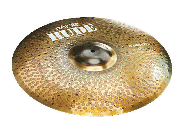 圧倒的なパワーのロックサウンド ■メーカー：PAISTE（パイステ） ■シリーズ：ルード ■タイプ　：バッシャー ■サイズ　：20インチ ■特徴　　：より破壊力を増したクラッシュサウンド。ライドとしても使えます。 ＜シリーズ説明＞ 爆発的、圧倒的、攻撃的なサウンドを求めるドラマーのための「RUDE」シリーズ。 ダークでソリッド、シャープでパワフル、ワイルドでブライト、そのサウンドは底知れないエネルギーに満ちています。音溝のない独特なルックス、強烈な ポテンシャル、密度の濃い倍音構成、荒削りなサウンドキャラクター、ライブ感溢れるダイナミックレンジの広さなど、ヘヴィ・デューティーなクォリティーを 求めるドラマーに最適です。パンク、メタルサウンドをリードしてきたRUDEのキャラクターは、パイステが生んだもう1つのサウンド・スタンダードです。 &nbsp; ※メーカー欠品中の場合は納期にお時間をいただきます。詳しい納期につきましてはお問い合わせくださいませ。