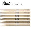 PEARL CLASSIC SERIES 多少短めながらパワーが出しやすく、トータルバランスが非常に優れている為、発売後常にトップセラーとなっている、まさにキングオブスティック。多少重めで耐久性抜群のオーク材を使用。 ■シリーズ ：&nbsp;&nbsp; &nbsp;クラシックシリーズ ■品番 &nbsp;&nbsp; &nbsp;：110AC ■サイズ &nbsp;&nbsp; &nbsp;：14.5 x 398mm ■材質 &nbsp;&nbsp; &nbsp;：Oak ■チップ &nbsp;&nbsp; &nbsp;：Barrel ■テーパー &nbsp;&nbsp; &nbsp;：標準 ■太さ &nbsp;&nbsp; &nbsp;：細い ■長さ &nbsp;&nbsp; &nbsp;：短い ■フィニッシュ：クリア・ラッカー &nbsp; ※ 木製の製品の為、木目や色合いなどに個体差があります。予めご了承ください。 ※ デザインは予告なく変更される場合があります。 &nbsp; &nbsp; ■上記製品仕様は2022年6月時点のものです。■ ※製品の仕様及びデザインは予告なく変更される場合があります。 ※多数のサイトに掲載しております。ご注文のタイミングによりご用意できない場合がございます。あらかじめご了承くださいませ。 随時更新するよう努めてはおりますが、最新状況は常に変動するため合わせてメーカーでもご確認下さい。 &nbsp; &nbsp;　