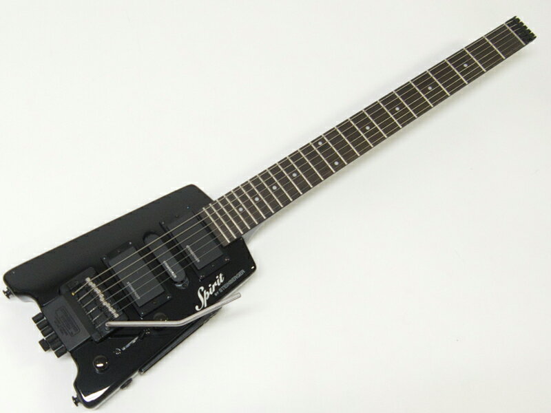 STEINBERGER ( スタインバーガー ) Spirit GT-PRO Deluxe BK ヘッドレスギター ブラックエレキギター【ピック20枚セットプレゼント 】