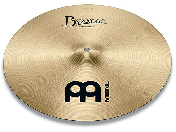 Byzance Traditional Medium Crash 16&quot; 表面を全面的にレイジング（音溝）加工しています。そのサウンドは温かみがあり、なめらかでリッチ。 倍音成分はやや中域が強調された音質特性となっています。 特徴 ・B20ブロンズ合金製 ・ハンドハンマー加工による優れたサウンド ・伝統的かつ個性的 音楽ジャンル オルタネイティブ | カントリー | ハードロック ヘヴィメタル | ポップス | パンク | R&amp;B ロック | スタジオ音楽