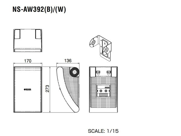 YAMAHA ��ޥ� NS-AW392W �ۥ磻�� (�ڥ�) �� �ե��󥸥��ԡ������� �ɿ� ��ŷ���� �� ŷ��/���� ����դ�����2��27���������߸ˤ��� �� �� NS-AW series ��