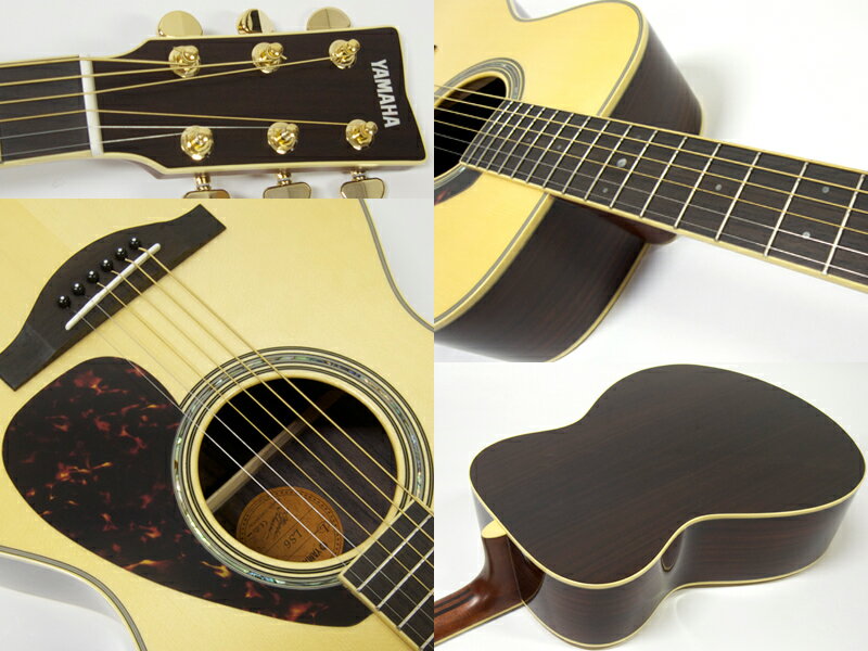 YAMAHA ヤマハ LS6 ARE NAT アコースティックギター パッシブ・ピックアップ搭載 ...