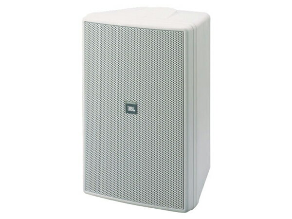 《 2-Wayフルレンジ スピーカー 》 正規輸入品 ◆ JBL ( ジェイビーエル ) Control 30-WH&nbsp; (ホワイト)&nbsp;&nbsp; (1本)&nbsp; ◆ パッシブスピーカー［ 商品説明 ］ ◆ 2-Wayパッシブ・スピーカー（LF:250mm） &nbsp; ◆ Control 30-WH はハイ・インピーダンス接続が可能。ロー・インピーダンスでの使用もできます。 ◆ 高域・中域のドライバーを同軸にした構成で、伸びやかなサウンドを再現します。 ◆ 120&deg;&times;110&deg;の広いカバレージ角で広範囲に均一な音を届けます。 ◆ 許容入力500W（プログラム）のハイパワーを実現。力強いサウンドを提供します。 ◆ M6の取り付けポイントを装備。オプション金具を使用して多彩な設置ができます。 &nbsp;［ コントロール 30-WH 仕様 ］ ◆ 形式 ・2-Wayフルレンジ ◆ 周波数レンジ（&minus;10dB） ・38Hz〜17kHz ◆ カバレージ角（水平&times;垂直） ・120゜&times;110゜ ◆ 許容入力（プログラム/ピンク）※1 ・500W/250W ◆ 感度（1W、1m） ・93dB SPL ◆ 公称インピーダンス ・4&Omega; ◆ トランス・タップ ・100V：150W、75W、38W ・70V：150W、75W、38W、19W ◆ ドライバー構成 ・LF：250mm ・MF：125mm ・HF：25mm ◆ クロスオーバー周波数 ・450Hz、1.8kHz ◆ 色 ・白 ◆ 寸法（W&times;H&times;D） ・375&times;593&times;353mm ◆ 質量 ・19kg ◆ 付属品 ・入力端子防水カバー（MTC-PC2）、 壁取付金具、六角レンチ ※1、IEC268-5に準じた実測値　