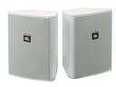 《 2-Wayフルレンジ小型スピーカー 》 正規輸入品 ◆ JBL ( ジェイビーエル ) コントロール 25AV-WH&nbsp; (ホワイト) （1ペア） ◆ パッシブスピーカー［ 商品説明 ］ ◆ 2-Wayパッシブ・スピーカー（LF:130mm） &nbsp; ◆ Control 25AV-WH はハイ・インピーダンス接続が可能。ロー・インピーダンスでの使用もできます。 ◆ 100゜&times;100゜の広いカバレージ角をもち、広範囲に極めて均一な音を出力します。 ◆ 防磁対策が施され、CRTモニターに近づけて設置できます。 ◆ ステンレスグリルを採用しています。 &nbsp; オプション金具を使用してマイクスタンドにも取り付けられます。 &nbsp;［ コントロール 25AV-WH 仕様 ］ ◆ 形式 ・2-Wayフルレンジ ◆ 周波数レンジ（&minus;10dB） ・70Hz〜23kHz ◆ カバレージ角（水平&times;垂直） ・100゜&times;100゜ ◆ 許容入力（プログラム/ピンク）※1 ・200W/100W ◆ 感度（1W、1m） ・87dB SPL ◆ 公称インピーダンス ・8&Omega; ◆ トランス・タップ ・100V：60W、30W、15W　 ・70V：60W、30W、15W、7.5W ◆ ドライバー構成 ・LF：130mm ・HF：20mm ◆ クロスオーバー周波数 ・3.0kHz ◆ 色 ・白 ◆ 寸法（W&times;H&times;D） ・188&times;236&times;169mm ◆ 質量 ・4,2kg ◆ 付属品 ・入力端子防水カバー（MTC-PC2）&times;2、 壁取付金具&times;2、六角レンチ ※1、IEC268-5に準じた実測値　