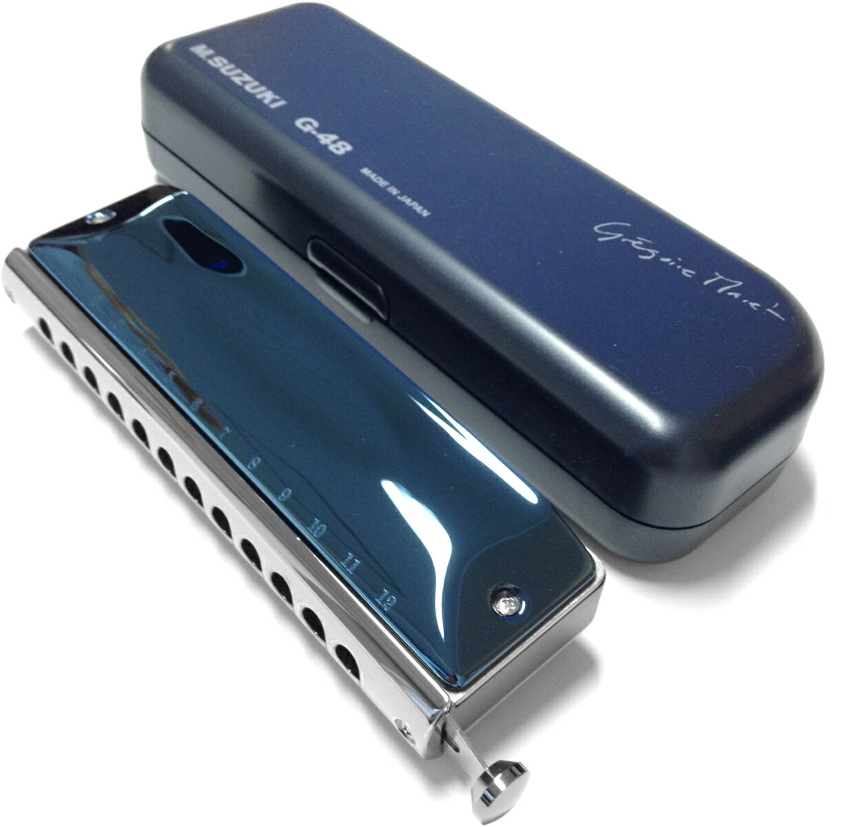 SUZUKI ( XYL ) G-48 N}`bNn[jJ OSA } u[ 12 { n[jJ y Gregoire Maret G48 Chromatic Harmonica