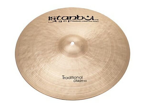 Istanbul Agop ( イスタンブール アゴップ ) Traditional CRASH RIDE 20" トラディショナルクラッシュライド【ISTANBUL AGOP 20 TRAD CRASHRIDE】【5月17日時点メーカー在庫あり 】 ドラム シンバル トルコ