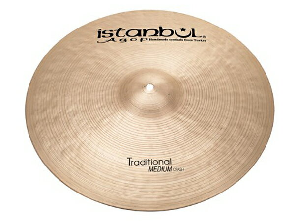 Istanbul Agop ( イスタンブール アゴップ ) Traditional Medium CRASH 17" トラディショナルミディアムクラッシュ【ISTANBUL AGOP 17 TRAD MEDIUM CRASH】【5月17日時点メーカー在庫あり 】 ドラム シンバル トルコ