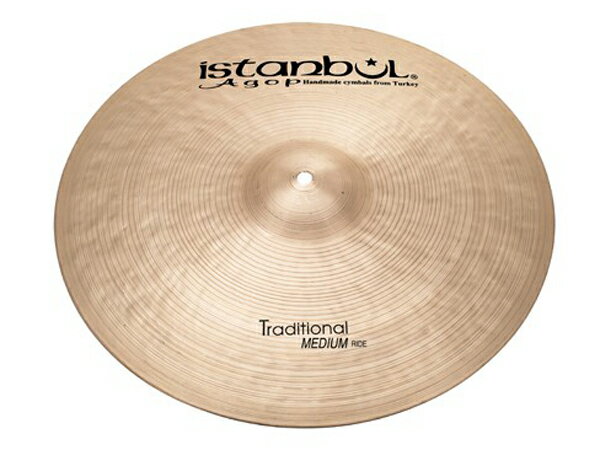 Istanbul Agop ( イスタンブール アゴップ ) Traditional Medium RIDE 22" トラディショナルミディアムライド【ISTANBUL AGOP 22 TRAD MEDIUM RIDE】【5月17日時点メーカー在庫あり 】 ドラム シンバル トルコ