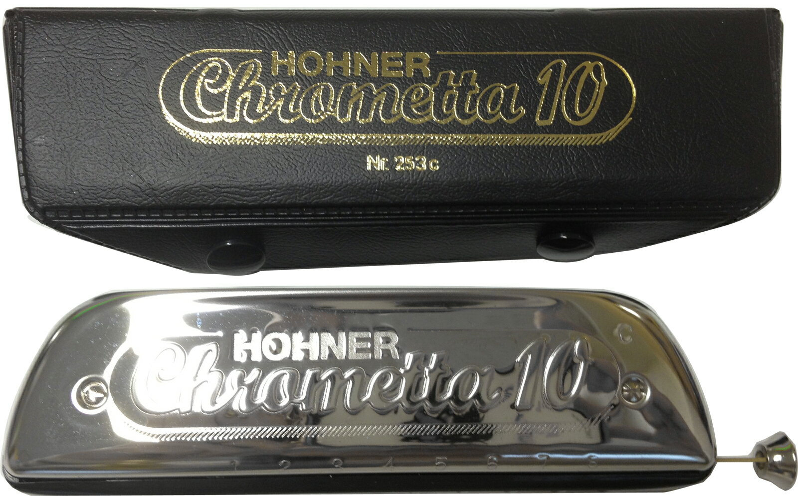 HOHNER ( z[i[ ) Chrometta 10 N}`bNn[jJ 253/40 10 XCh n[jJ Nb^10  Chrometta-10@kCs s s