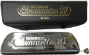 HOHNER ( ホーナー ) Chrometta 10 クロマチックハーモニカ 253/40 10穴 スライド式 ハーモニカ クロメッタ10 樹脂製 Chrometta-10　北..