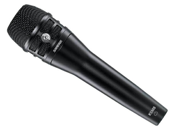 SHURE ( シュア ) KSM8/B (ブラック) ◆ ダイナミックマイク カーディオイド 【KSM8B-J】【5月10日時点、少数在庫あり △ 】