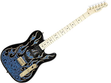 Fender ( フェンダー ) James Burton Standard Telecaster（Blue Paisley Flames）【USA ジェームス・バートン テレキャスター 】【0108602888】 エレキギター