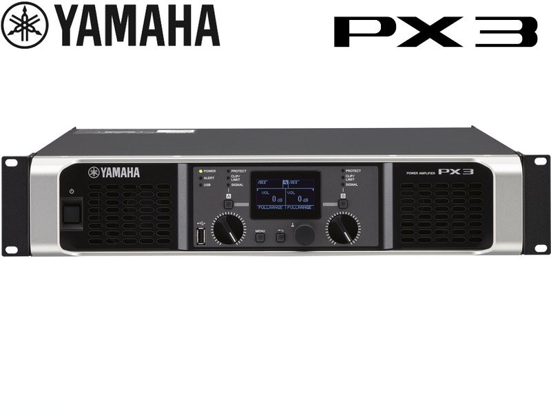 YAMAHA ヤマハ PX3 ◆ パワーアンプ ・300W+300W 8Ω【6月23日時点、在庫あり 】 ［PXシリーズ ］