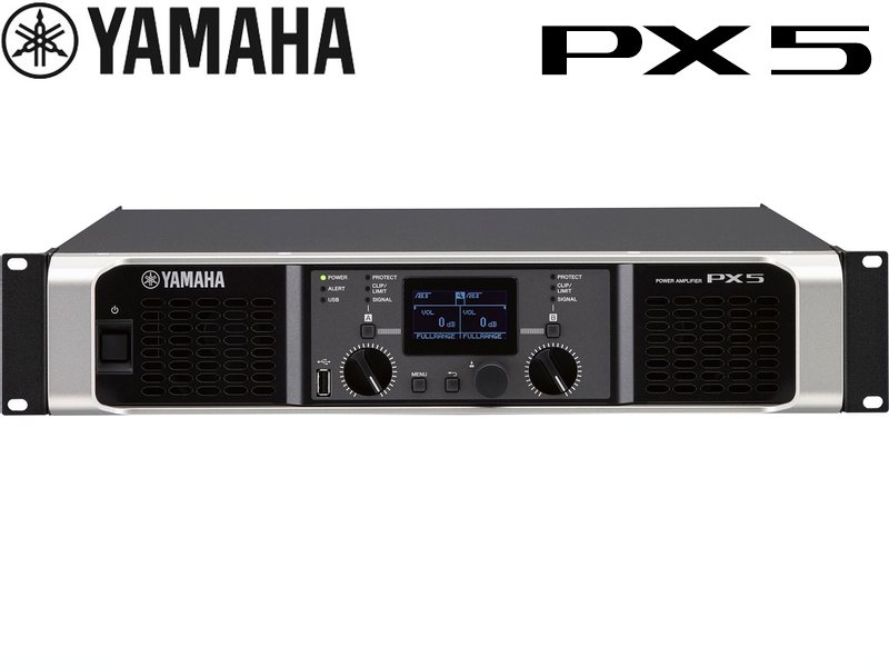 YAMAHA ヤマハ PX5 ◆ パワーアンプ ・500W+500W 8Ω【6月23日時点、在庫あり 】 ［PXシリーズ ］