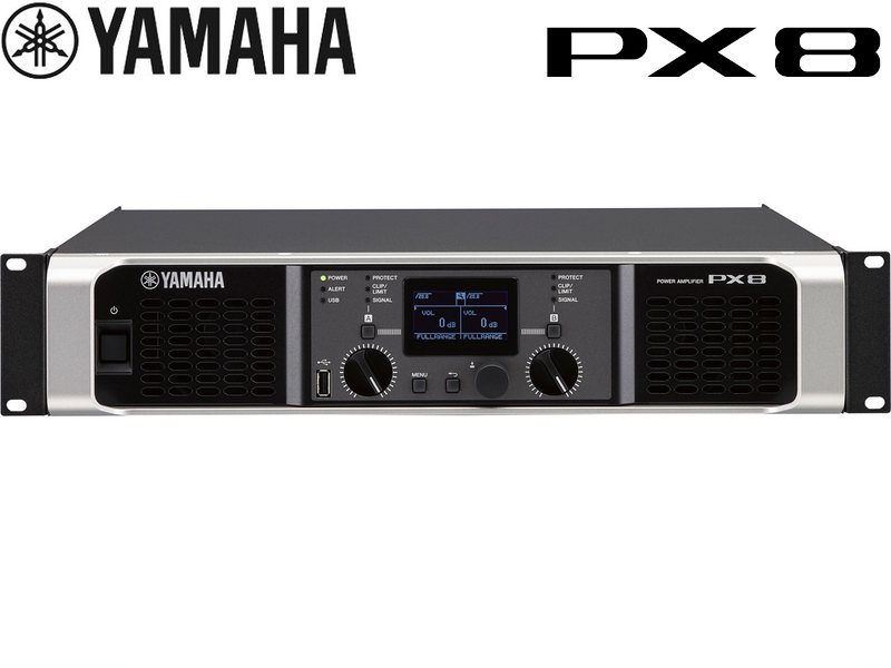 YAMAHA ヤマハ PX8 ◆ パワーアンプ ・800W+800W 8Ω【6月23日時点、在庫あり 】 ［PXシリーズ ］