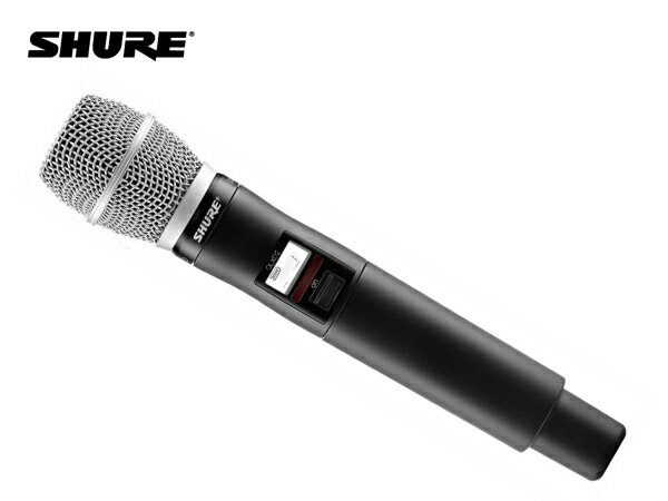 SHURE ( シュア ) QLXD2/SM86-JB ◆ ハンドヘルド型送信機 SM86マイクヘッド B帯モデル ［ QLX-D Series ］