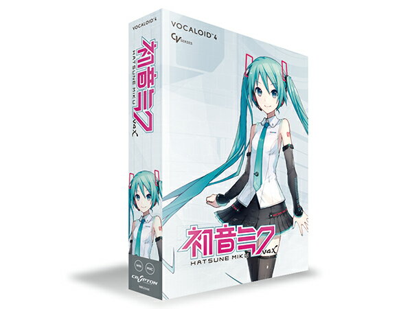 CRYPTON ( クリプトン ) VOCALOID 初音ミク V4X【MIKUV4X】 ◆【送料無料】【DAW】【DTM】