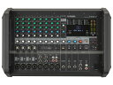 YAMAHA ( ヤマハ ) EMX7 ◆ パワードミキサー ・600W(4&Omega;)＋600W（4&Omega;）、 400W(8&Omega;)＋400W（8&Omega;） ◆ POWERED MIXER［ 商品説明 ］ ボックス型パワーミキサーの定番「EMX312SC」、「EMX512SC」の後継モデル！ 710W+710W(4&Omega;)の高出力パワーアンプを内蔵し、様々な用途に対応できるボックス型パワードミキサー ・高性能な12チャンネルミキサーに710W+710W(4&Omega;)のパワーアンプとコンプレッサー、GEQ、デジタルマルチエフェクターSPXをパッケージ。 ・STEREO OUTおよびAUXで使用可能な「Flex9 GEQ」を搭載。使用するスピーカーや会場に合わせた細かい音質補正を行うことが可能。 ・最大8本のマイクが使用可能。 ・不快なハウリングをワンボタンで除去するスマートなフィードバックサプレッサーを搭載。簡単に豊かな音量を得ることが可能。 ・接続するスピーカーの特性を最大限に発揮するスピーカープロセッサーを搭載。CBRシリーズをはじめとしたヤマハ製パッシブスピーカーを接続することで、高音質で使い勝手のよい音響システムの構築が可能。 &nbsp; &nbsp;■高効率のクラスDパワーアンプ搭載 高効率のクラスDパワーアンプを採用し、低消費電力ながら高出力を可能にしています。1チップの自社設計カスタムLSIに必要な機能を凝縮したシンプルな構成にすることで軽量化を実現。保護機能を搭載しており、信頼性も向上させています。■コンパクトで頑強な設計 耐衝撃性に優れたメタルシャーシを採用し、高い耐久性を確保しています。前面と背面にある大きなハンドルは運搬時に便利なだけでなく、ノブや金属端子が外部のケースやラックに接触して傷つくことを防ぎ、本体にかかる圧力から保護する役割も果たします。■楽器演奏やイベント、スピーチなどさまざまな場面に対応 最大8本のマイクが接続できるのに加え、電子キーボードやCDプレーヤー、ポータブルオーディオ機器などのライン入力にも対応。エレキギターなどを直接接続できるハイインピーダンス入力や、電源が必要なコンデンサーマイクを使用できるファンタム電源も装備しています。 さらに、さまざまな出力端子を装備しており、メインのスピーカー以外にパワードモニタースピーカーやパワードサブウーファーを接続することができ、演奏者用のモニターシステムを構築することや、楽器演奏・DJイベントなどのより低音が必要となる演目への対応するなど、さまざまなシーンで活用できます。■スピーカープロセッサー (EMX7) 接続するスピーカーの性能を最大限に発揮するスピーカープロセッサーを搭載しており、CBRシリーズをはじめとするヤマハ製パッシブスピーカーを接続することで、高音質で使い勝手のよい音響システムを構築することができます。さらに迫力ある低音を実現するベースブースト（BASS BOOST）モードも搭載しており、より幅広い演目に対応することが可能です。 耳障りなハウリングを抑えるフィードバックサプレッサー スピーカーの音をマイクが拾ってしまうことによっておこる不快なハウリングをワンボタンで自動的に除去するスマートなフィードバックサプレッサーを搭載しています。音響機器を扱ったことがない方でも安心して豊かな音量を得ることができます。■9バンドグラフィックイコライザー (EMX7) STEREO OUTおよびAUXで使用可能な「Flex9 GEQ」を装備。31バンド中、任意の9バンドの調整が可能で、使用するスピーカーや会場に合わせた細かい音質補正を行うことができます。また、接続するスピーカーの性能を最大限に発揮するスピーカープロセッサーを搭載しており、「CBRシリーズ」をはじめとしたヤマハ製パッシブスピーカーを接続することで、高音質で使い勝手の良い音響システムを構築することができます。さらに迫力のある低音を実現するベースブースト（BASS BOOST）モードも搭載しており、より幅広い演目に対応することが可能です。■簡易コンプレッサー「1-knob COMP」4ch搭載 つまみ一つで容易にコンプレッサーを操作できる「1-knob comp」を搭載しています。難しい動作原理を覚える必要はなく、1つのノブを操作するだけで最適なコンプレッション効果を得ることができます。■マルチエフェクターとして定評の「SPX」を搭載 『EMX5』『EMX7』には、世界中のエンジニアに親しまれてきた「SPX」デジタルマルチエフェクトプロセッサーを搭載しています。定評のリバーブやエコーはもちろん、ラジオボイスやピッチチェンジなどのユニークなものも含め、24 タイプものエフェクトを選択することができます。■スピコンとフォーン端子の両対応 スピーカーに接続するための出力用コネクターとしてNeutrik社製 speakON Comboを採用。speakON端子およびPhone jackを使用したスピーカーケーブルのいずれも使用することができます。■ラックマウント 別売りラックマウントキット「RK-EMX7」を使用すると19インチラックに設置が可能です。 &nbsp;［ EMX-5 / EMX-7 仕様 ］ モデル EMX5 EMX7 最大出力（1kHz） THD+N ＜10% 630W+630W（4&Omega;）、460W+460W（8&Omega;） THD+N ＜1% 500W+500W（4&Omega;）、370W+370W（8&Omega;） THD+N ＜10% 710W+710W（4&Omega;）、500w+500W（8&Omega;） THD+N ＜1% 600W+600W（4&Omega;）、400w+400W（8&Omega;） 入力チャンネル 12チャンネル （最大8MIC/12LINE、4モノラル 4ステレオ） CH4：Hi-Z 入力対応 出力チャンネル SPEAKERS（A、B）：1、AUX SEND1：1、AUX SEND 2：1 STEREO OUT（L、R）：1、REC OUT（L、R）：1 バス ステレオ：1、AUX：2（FX含む） 入力チャンネル COMP 1つのコントロールでパラメーター (ゲイン、スレッショルド、レシオ)を同時に調節 スレッショルド： ＋22 dBu〜−8 dBu、レシオ： 1:1〜4:1、出力レベル： 0 dB〜＋7 dB アタックタイム： 約25 ms、リリースタイム： 約300 ms 入力チャンネル イコライザー特性 HIGH： 10 kHz &plusmn;15 dB MID ：2.5 kHz &plusmn;15 dB LOW ： 100 Hz &plusmn;15 dB レベルメーター 2&times;7ポイント （-20、-10、-6、0、+6、+10、PEAK） 2&times;12ポイント （-30、-25、-20、-15、-10、-6、-3 、0、+3、+6、+10、PEAK） ファンタム電源 +48 V 内蔵エフェクト SPXアルゴリズム　24プログラム フットスイッチ端子 エフェクトミュート オン/オフ DSPプロセシング フィードバックサプレッサー マスターEQ フィードバックサプレッサー グラフィックイコライザー スピーカープロセッサー 保護機能 スピーカー保護：DC-fault アンプ保護：Over heat protection、Over current protection、Integral power protection 電源ユニット保護：Over heat protection、Over current protection 電源電圧 AC 100-240 V, 50 Hz/60 Hz 消費電力 210W 250W 寸法（幅&times;高さ&times;奥行き） 465 mm &times; 308 mm &times; 325 mm 質量 9.5kg 別売オプション フットスイッチ：FC5、ラックマウントキット：RK-EMX7、 動作環境温度 0 〜＋40℃ &nbsp;　