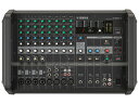 YAMAHA ( ヤマハ ) EMX5 ◆ パワードミキサー ・500W(4&Omega;)＋500W（4&Omega;）,　370W(8&Omega;)＋370W（8&Omega;） ◆ POWERED MIXER［ 商品説明 ］ ボックス型パワーミキサーの定番「EMX312SC」、「EMX512SC」の後継モデル！ 最大出力630W+630W(4&Omega;)の高出力パワーアンプを内蔵し、様々な用途に対応できるボックス型パワードミキサー &nbsp; ・高性能な12チャンネルミキサーに最大出力630W+630W(4&Omega;)のパワーアンプとコンプレッサー、デジタルマルチエフェクターSPXをパッケージ。 ・最大8本のマイクが使用可能。 ・不快なハウリングをワンボタンで除去するスマートなフィードバックサプレッサーを搭載。音響機器を扱ったことのない人でも簡単に豊かな音量を得ることが可能。 ・ノブを回すだけでスピーチから楽器演奏、さらに迫力のある低音の必要な音楽までさまざまなシーンに最適な音質補正を施す「1-Knob Master EQ」を搭載。 ・モニターに適した音質になるように不要な音域をカットする「Monitor EQ」を搭載。（AUX1/AUX2で使用可能） &nbsp;■高効率のクラスDパワーアンプ搭載 高効率のクラスDパワーアンプを採用し、低消費電力ながら高出力を可能にしています。1チップの自社設計カスタムLSIに必要な機能を凝縮したシンプルな構成にすることで軽量化を実現。保護機能を搭載しており、信頼性も向上させています。■コンパクトで頑強な設計 耐衝撃性に優れたメタルシャーシを採用し、高い耐久性を確保しています。前面と背面にある大きなハンドルは運搬時に便利なだけでなく、ノブや金属端子が外部のケースやラックに接触して傷つくことを防ぎ、本体にかかる圧力から保護する役割も果たします。■楽器演奏やイベント、スピーチなどさまざまな場面に対応 最大8本のマイクが接続できるのに加え、電子キーボードやCDプレーヤー、ポータブルオーディオ機器などのライン入力にも対応。エレキギターなどを直接接続できるハイインピーダンス入力や、電源が必要なコンデンサーマイクを使用できるファンタム電源も装備しています。 さらに、さまざまな出力端子を装備しており、メインのスピーカー以外にパワードモニタースピーカーやパワードサブウーファーを接続することができ、演奏者用のモニターシステムを構築することや、楽器演奏・DJイベントなどのより低音が必要となる演目への対応するなど、さまざまなシーンで活用できます。■簡易マスターイコライザー 「1-Knob Master EQ」搭載 ノブを回すだけでスピーチから楽器演奏、迫力のある低音が必要な音楽までさまざまなシーンに最適な音質補正を施すマスターEQ「1-Knob Master EQTM」を装備。SPEECHでは低音を抑えて声が聞き取りやすい音質を提供し、MUSICでは低音から高音までをバランスの良い音質を提供します。さらに、BASS BOOSTにすればDJサウンドなど迫力ある音質に対応。複雑な操作をすることなく、その場で最適な設定を瞬時に得ることが可能です。■簡易コンプレッサー「1-knob COMP」4ch搭載 つまみ一つで容易にコンプレッサーを操作できる「1-knob comp」を搭載しています。難しい動作原理を覚える必要はなく、1つのノブを操作するだけで最適なコンプレッション効果を得ることができます。■マルチエフェクターとして定評の「SPX」を搭載 世界中のエンジニアに親しまれてきた「SPX」デジタルマルチエフェクトプロセッサーを搭載しています。定評のリバーブやエコーはもちろん、ラジオボイスやピッチチェンジなどのユニークなものも含め、24 タイプものエフェクトを選択することができます。■スピコンとフォーン端子の両対応 スピーカーに接続するための出力用コネクターとしてNeutrik社製 speakON Comboを採用。speakON端子およびPhone jackを使用したスピーカーケーブルのいずれも使用することができます。 &nbsp;■ラックマウント対応 別売りラックマウントキット「RK-EMX7」を使用すると19インチラックに設置が可能です。 &nbsp;［ EMX-5 / EMX-7 仕様 ］ モデル EMX5 EMX7 最大出力（1kHz） THD+N ＜10% 630W+630W（4&Omega;）、460W+460W（8&Omega;） THD+N ＜1% 500W+500W（4&Omega;）、370W+370W（8&Omega;） THD+N ＜10% 710W+710W（4&Omega;）、500w+500W（8&Omega;） THD+N ＜1% 600W+600W（4&Omega;）、400w+400W（8&Omega;） 入力チャンネル 12チャンネル （最大8MIC/12LINE、4モノラル 4ステレオ） CH4：Hi-Z 入力対応 出力チャンネル SPEAKERS（A、B）：1、AUX SEND1：1、AUX SEND 2：1 STEREO OUT（L、R）：1、REC OUT（L、R）：1 バス ステレオ：1、AUX：2（FX含む） 入力チャンネル COMP 1つのコントロールでパラメーター (ゲイン、スレッショルド、レシオ)を同時に調節 スレッショルド： ＋22 dBu〜−8 dBu、レシオ： 1:1〜4:1、出力レベル： 0 dB〜＋7 dB アタックタイム： 約25 ms、リリースタイム： 約300 ms 入力チャンネル イコライザー特性 HIGH： 10 kHz &plusmn;15 dB MID ：2.5 kHz &plusmn;15 dB LOW ： 100 Hz &plusmn;15 dB レベルメーター 2&times;7ポイント （-20、-10、-6、0、+6、+10、PEAK） 2&times;12ポイント （-30、-25、-20、-15、-10、-6、-3 、0、+3、+6、+10、PEAK） ファンタム電源 +48 V 内蔵エフェクト SPXアルゴリズム　24プログラム フットスイッチ端子 エフェクトミュート オン/オフ DSPプロセシング フィードバックサプレッサー マスターEQ フィードバックサプレッサー グラフィックイコライザー スピーカープロセッサー 保護機能 スピーカー保護：DC-fault アンプ保護：Over heat protection、Over current protection、Integral power protection 電源ユニット保護：Over heat protection、Over current protection 電源電圧 AC 100-240 V, 50 Hz/60 Hz 消費電力 210W 250W 寸法（幅&times;高さ&times;奥行き） 465 mm &times; 308 mm &times; 325 mm 質量 9.5kg 別売オプション フットスイッチ：FC5、ラックマウントキット：RK-EMX7、 動作環境温度 0 〜＋40℃ &nbsp;　